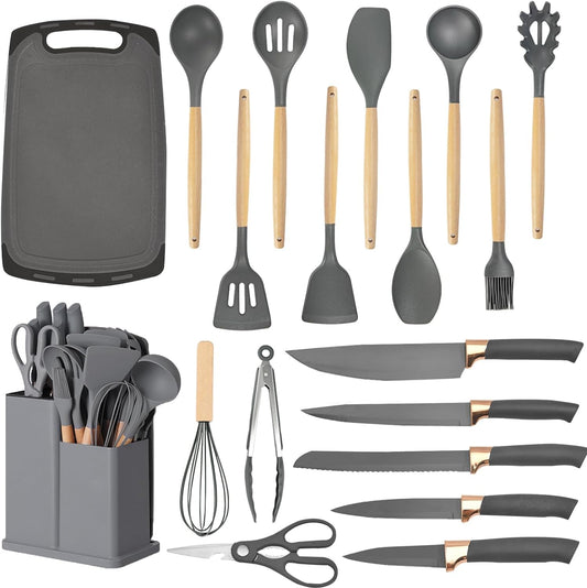 Protect Your Non-Stick Pans – Premium 19-Piece Kitchen Set (UAE Delivery)