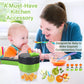 4-in-1 Smart Mini Chopper – Chop, Blend, Mix & Prep in Seconds (USB Rechargeable)