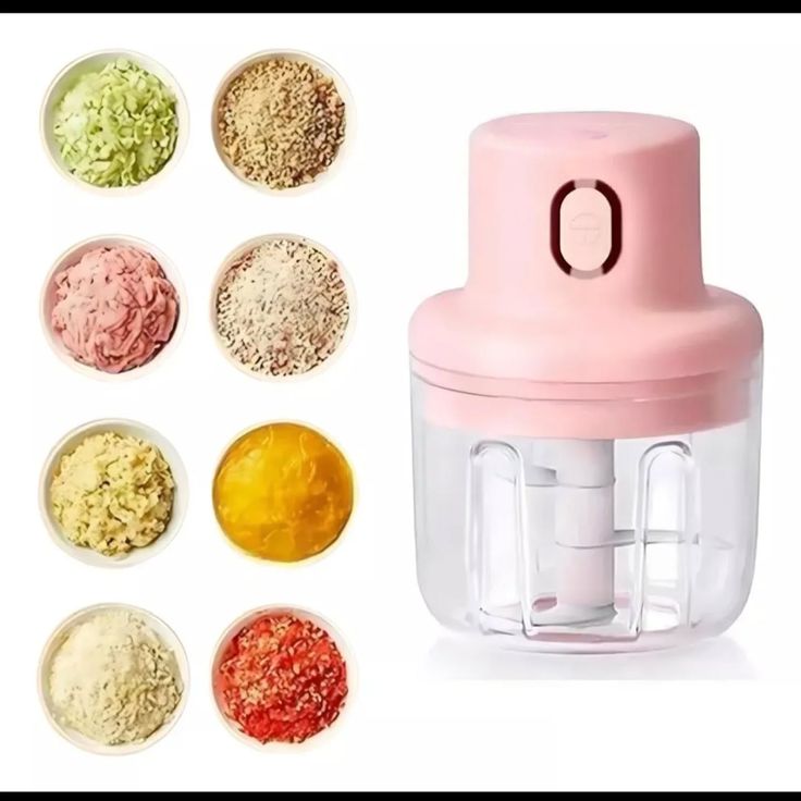 Wireless Mini Food Chopper 250ml – Cordless Electric Vegetable & Garlic Cutter | Fast Kitchen Gadget