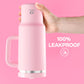 40oz Stanley-Style Insulated Tumbler with Handle – Leakproof Vacuum Travel Mug