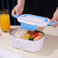 Portable Electric Heated Lunch Box | Fast Food Warmer for Car, Office & Travel