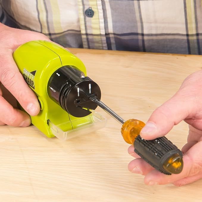 Swifty Tool Sharpener™ | Cordless Electric Knife, Scissor & Household Tool Sharpener