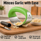 Crush Garlic in Seconds™ | Premium Stainless Steel Garlic Press & Ginger Mincer