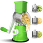 3-in-1 Rotary Drum Grater & Vegetable Slicer – Fast, Safe & Effortless Food Prep