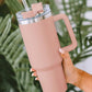 40oz Stanley-Style Insulated Tumbler with Handle – Leakproof Vacuum Travel Mug