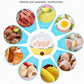 6-Egg Electric Steamer Cooker – Fast Microwave Egg Boiler