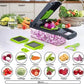 Premium 8-in-1 Vegetable Cutter Chopper & Slicer | Fast Kitchen Food Prep Tool