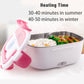 Portable Electric Heated Lunch Box | Fast Food Warmer for Car, Office & Travel