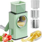 3-in-1 Vegetable Cutter | Stainless Steel Mandoline Slicer & Grater | Kitchen Chopper Tool
