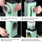 3-in-1 Vegetable Cutter | Stainless Steel Mandoline Slicer & Grater | Kitchen Chopper Tool