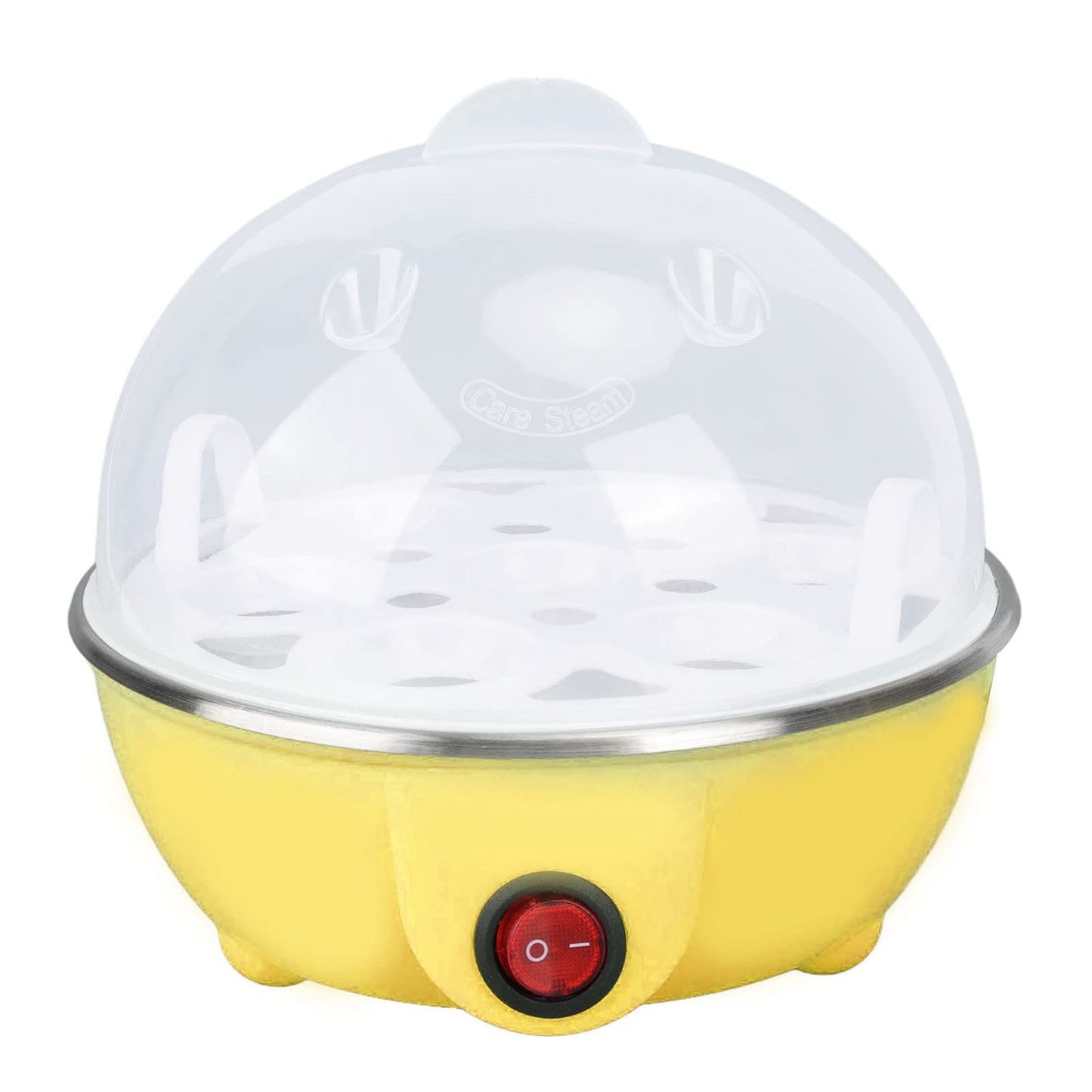 6-Egg Electric Steamer Cooker – Fast Microwave Egg Boiler